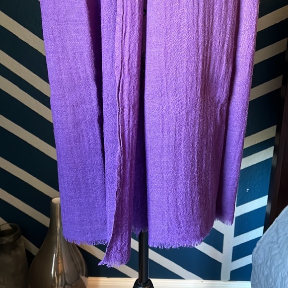 J. Crew Ombré Purple Scarf - Picture 3 of 8